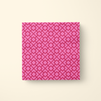 La Chinoiserie Rouge Fretwork dinner napkin