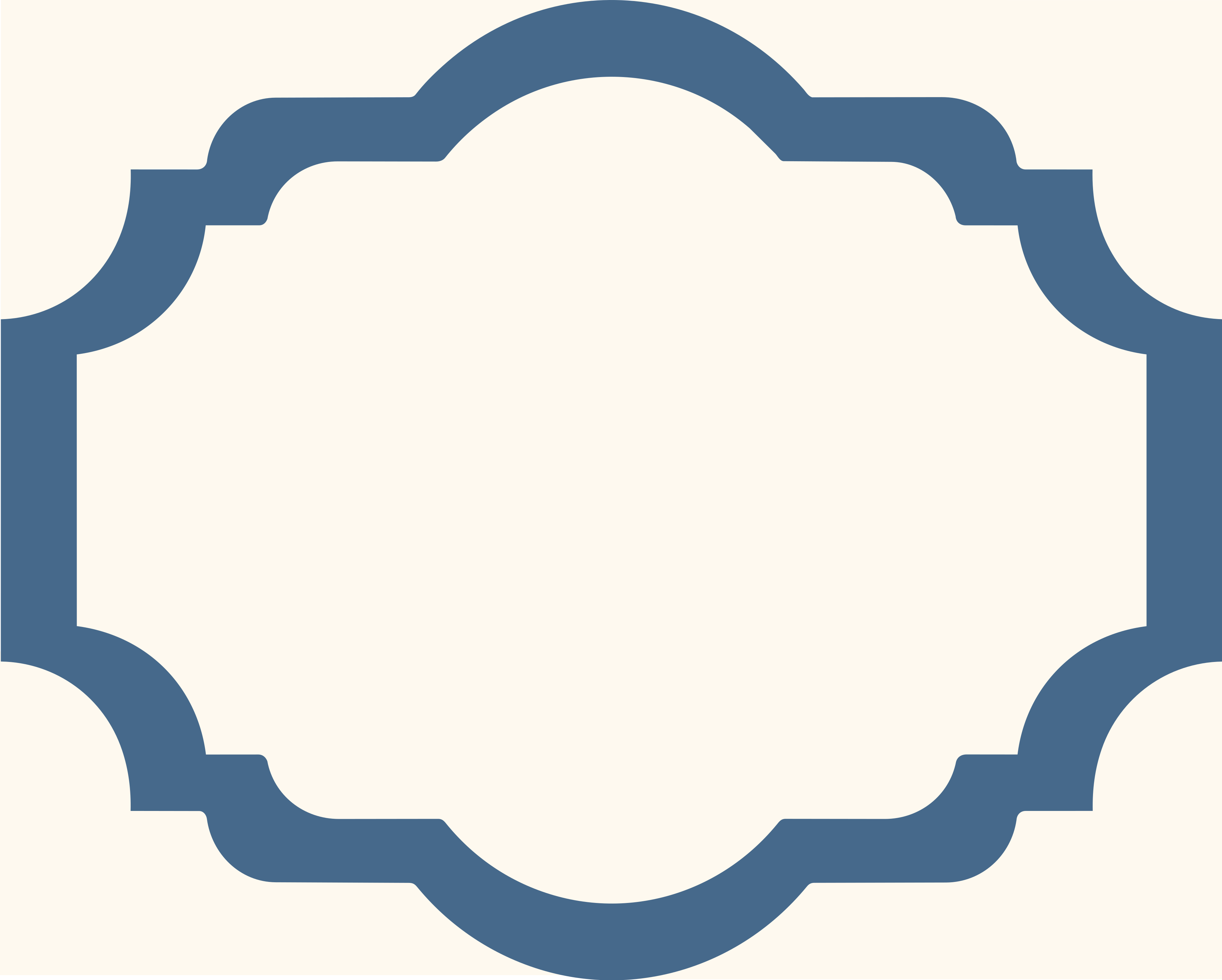 Les Classiques French Blue scallop paper placemat