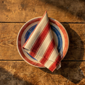 Red Stripe Napkin