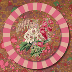 Vintage Voyagers France Azalea Plate