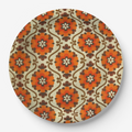 Flower Power Paper Party Plate (Pack of 8)
