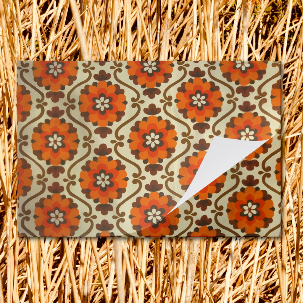 Vintage Voyagers France Flower Power Placemat