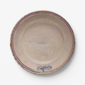 Tricolour Faience Paper Party Plate