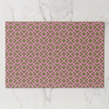 La Chinoiserie Pink Fretwork Paper Placemat (Pad of 25)