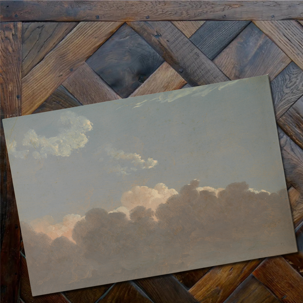 Paper Placemat Wood Table