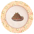 Fête du Thé Dessert Paper Plate