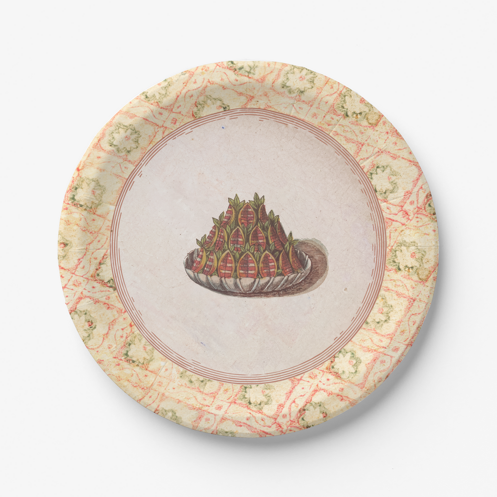 Fête du Thé Dessert Paper Plate