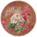 Les Fleurs Azalea Paper Party Plate
