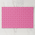 La Chinoiserie Rouge Fretwork Paper Placemat (Pad of 25)