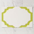 Les Classiques Acid Scallop Paper Placemat