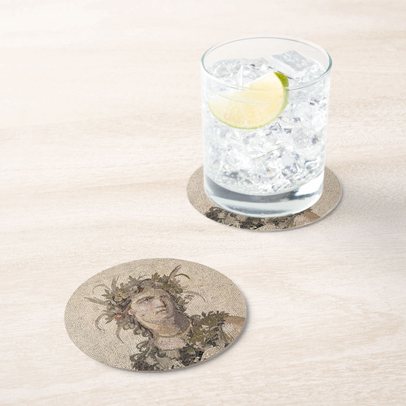 Alexander Paper Coasters — in situ