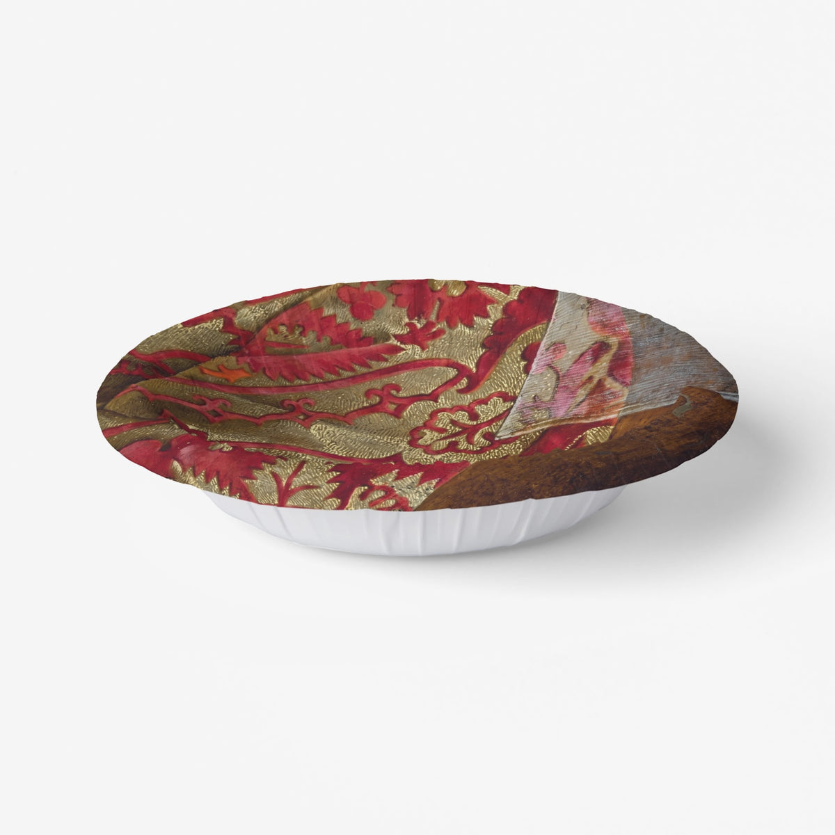 Vintage Voyagers France Noël Le Brocart Paper Plates