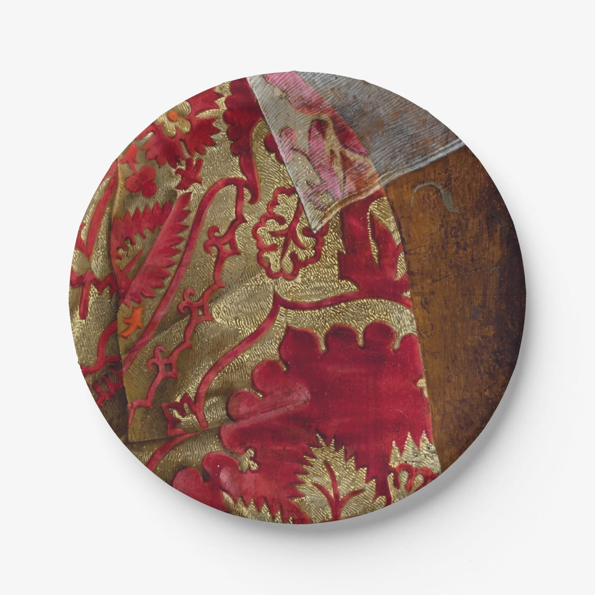 Vintage Voyagers France Noël Le Brocart Paper Plates