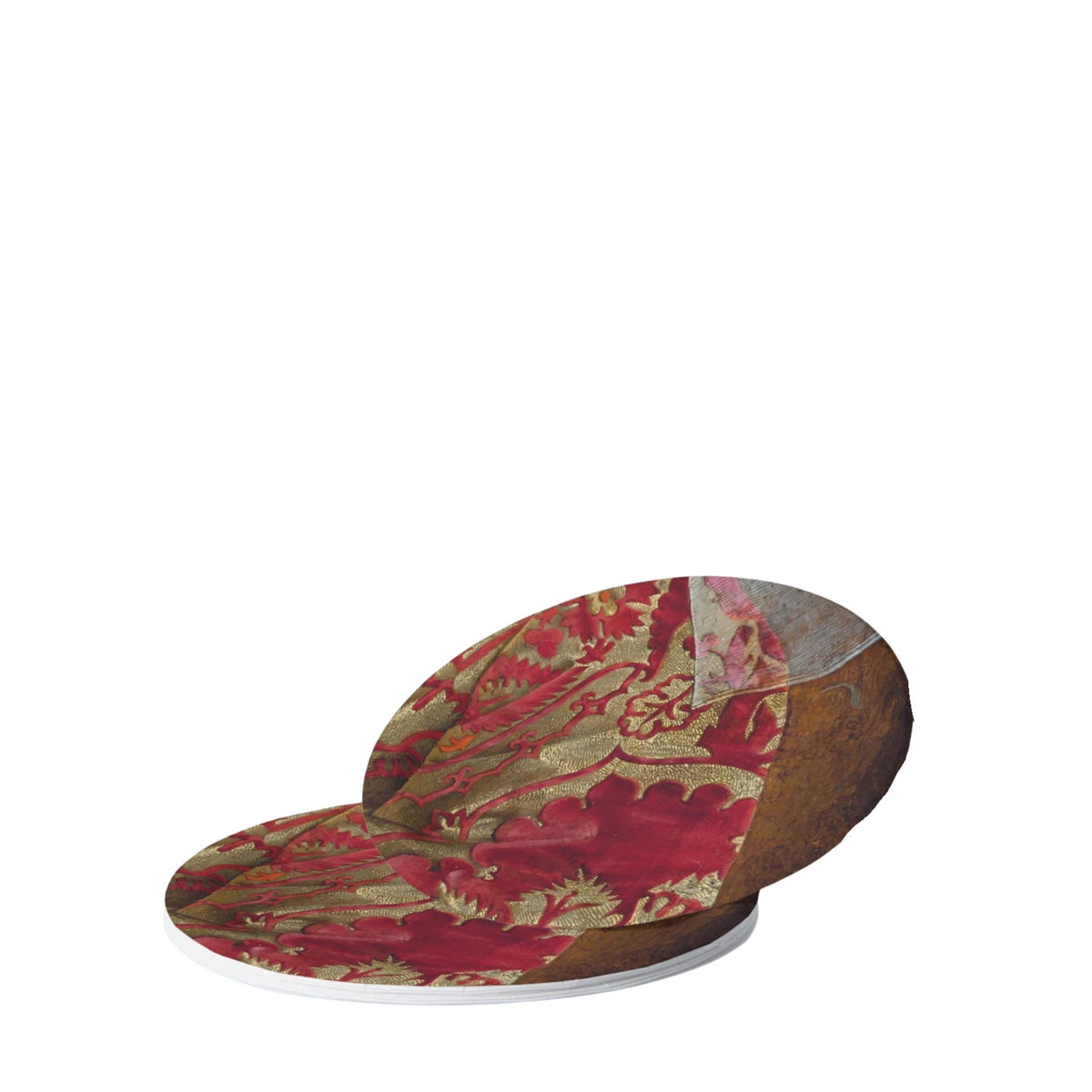 Vintage Voyagers France Noël Le Brocart Paper Plates