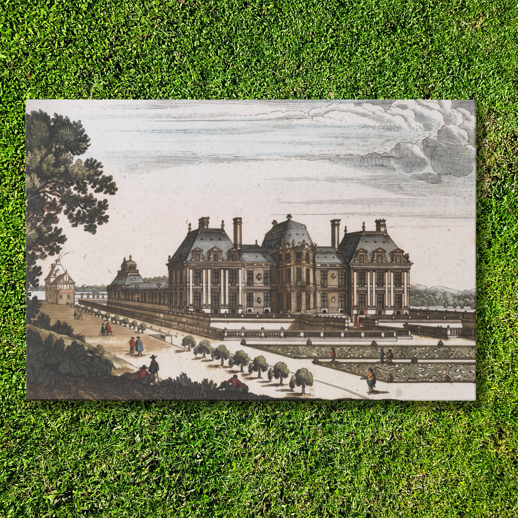 West Chateau paper placemat — front