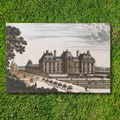 West Chateau paper placemat — front