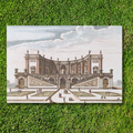 Chateau paper placemat — front