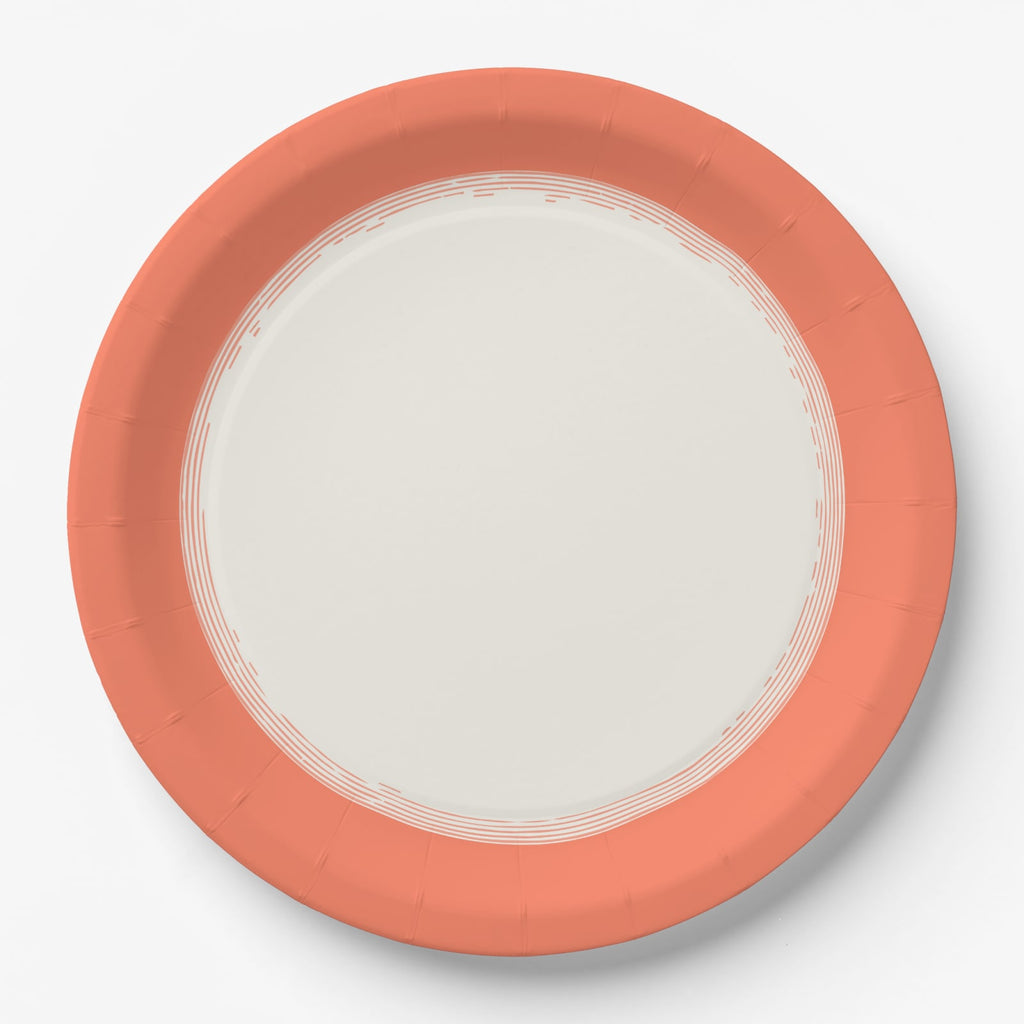Les Classiques Coral plate