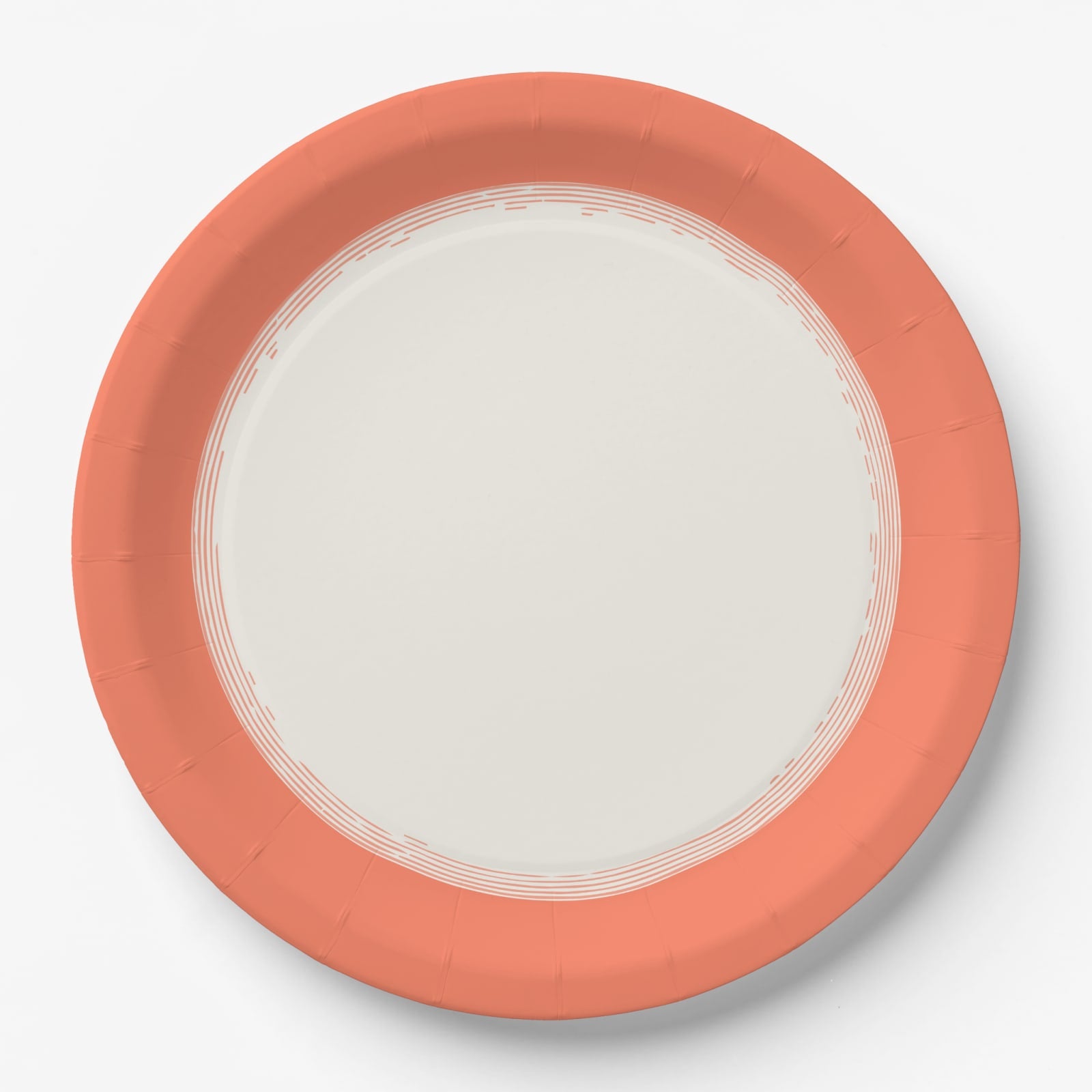 Les Classiques Coral plate