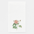 Les Fleurs Aqua guest towel