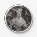 Ghost appetizer plate set — La Comtesse daguerreotype design