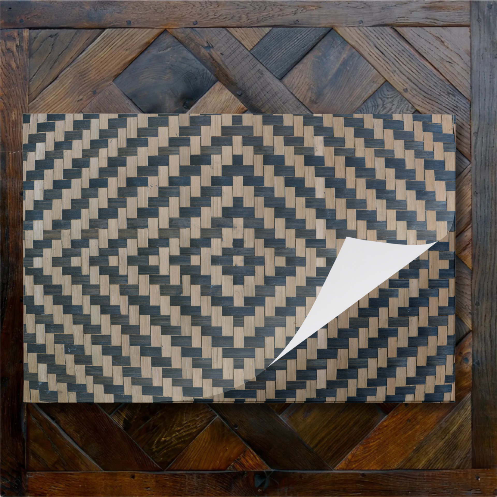 Bistro paper placemat — folded