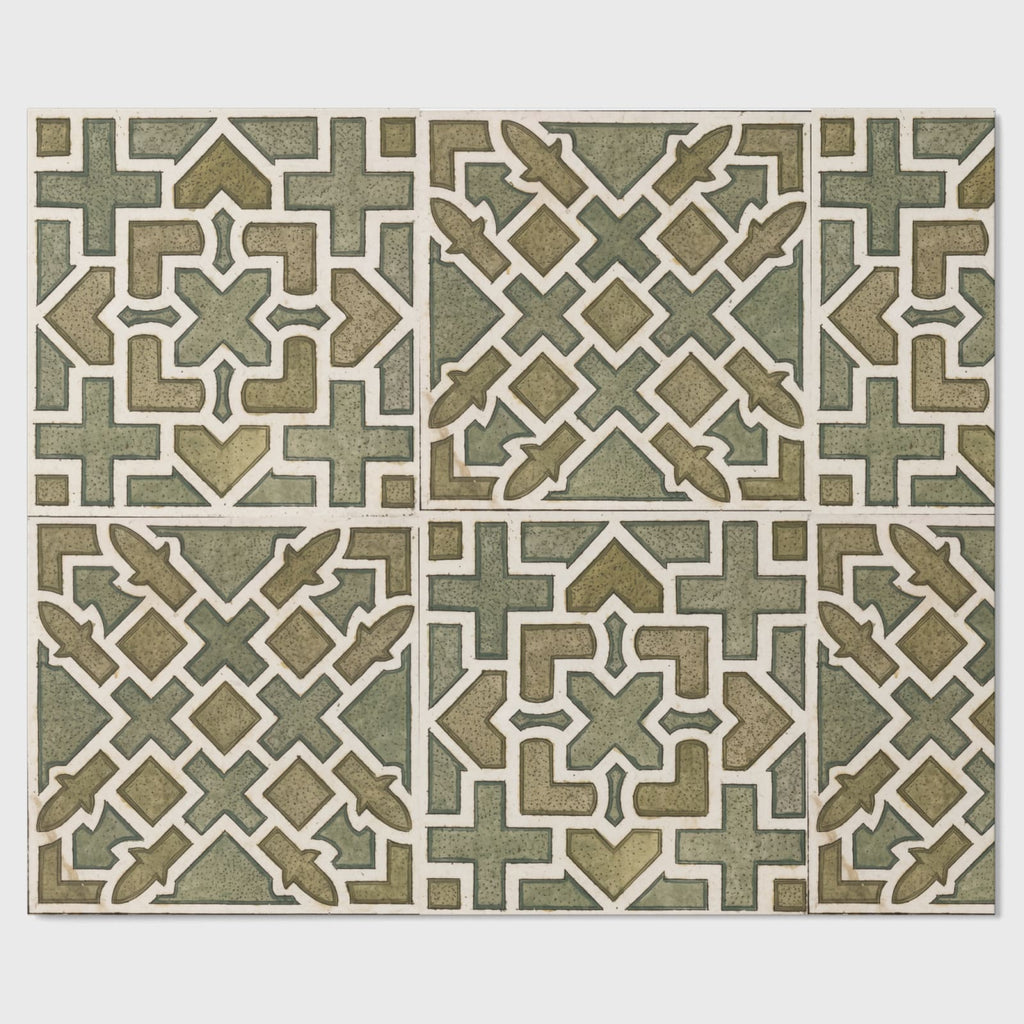 Le Jardin Français Le Plan garden-plan table runner, flat
