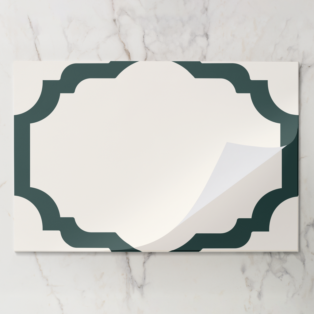 Les Classiques Hedge Scallop Paper Placemat
