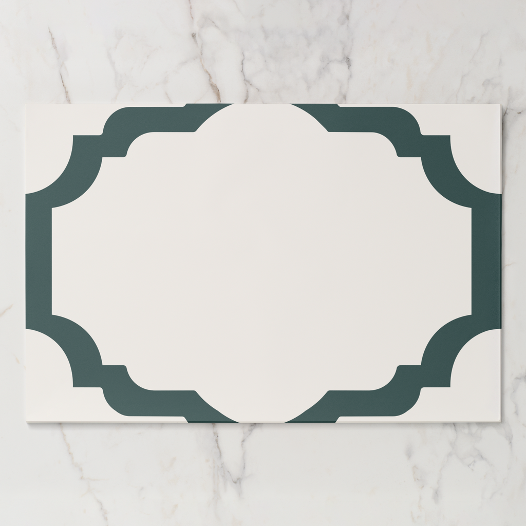 Les Classiques Hedge Scallop Paper Placemat