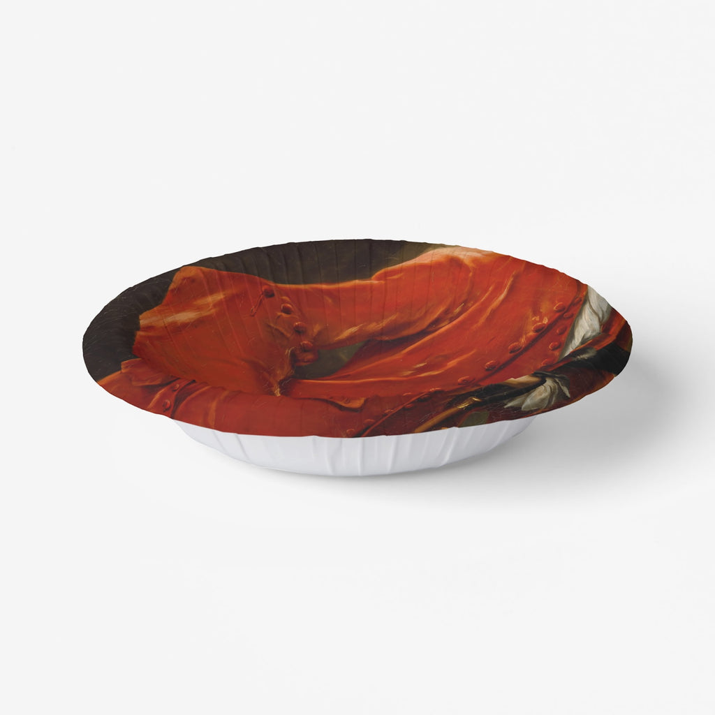 Vintage Voyagers France Noël L'Habit Rouge Paper Plates