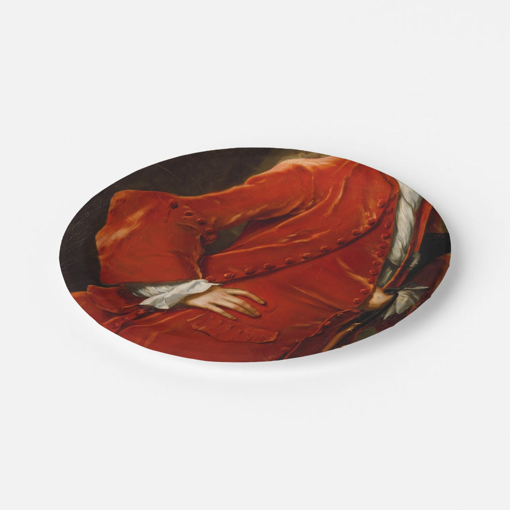 Vintage Voyagers France Noël L'Habit Rouge Paper Plates