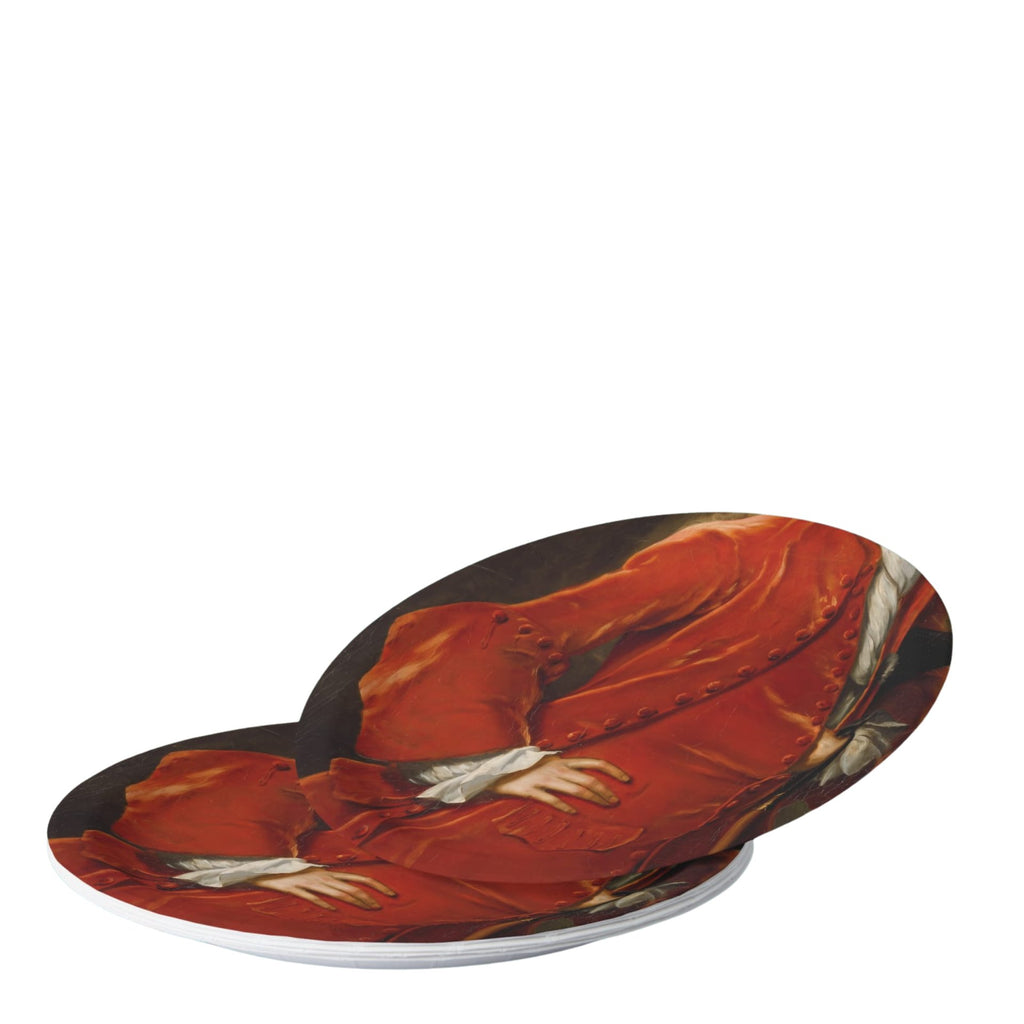 Vintage Voyagers France Noël L'Habit Rouge Paper Plates