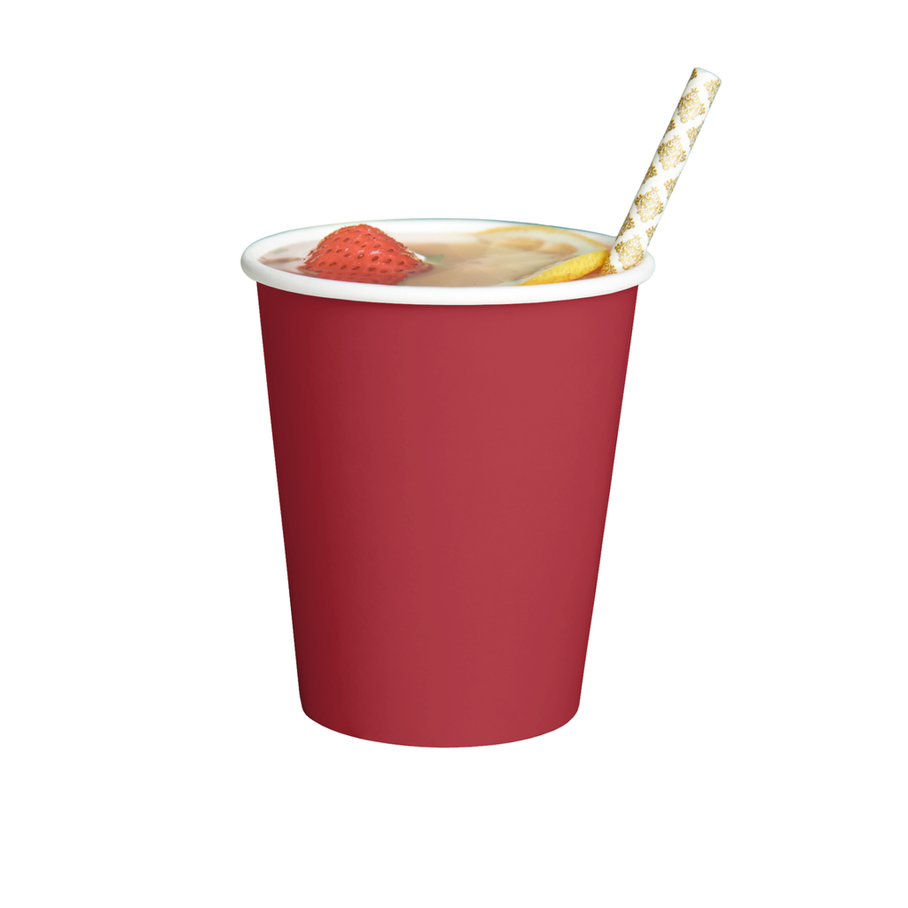 Les Classiques Cup — Holiday Red, in situ
