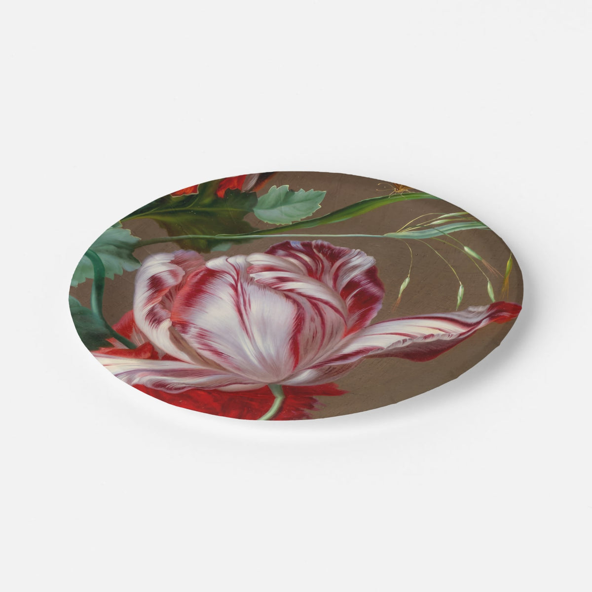 Vintage Voyagers France Noël La Tulipe Paper Plates