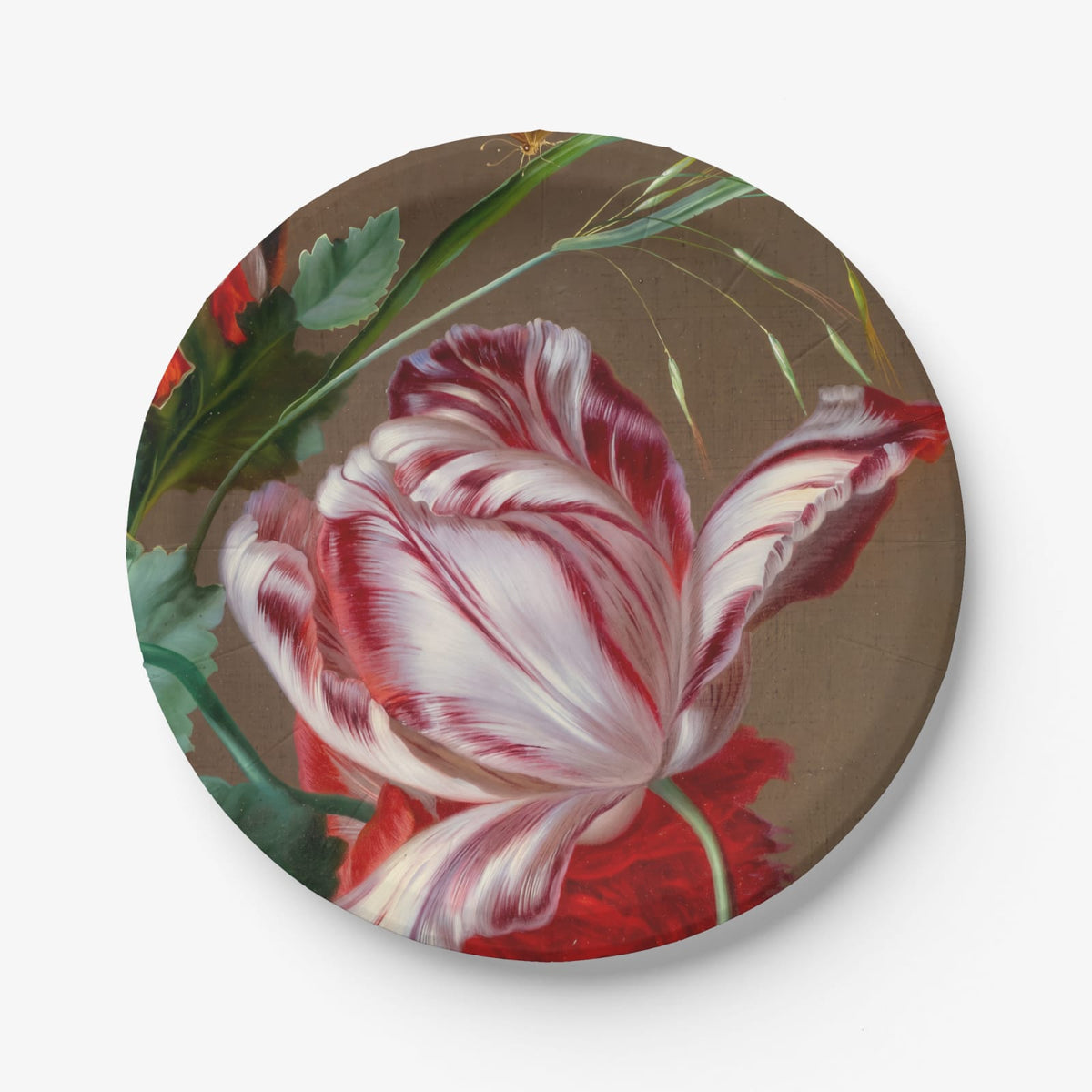 Vintage Voyagers France Noël La Tulipe Paper Plates