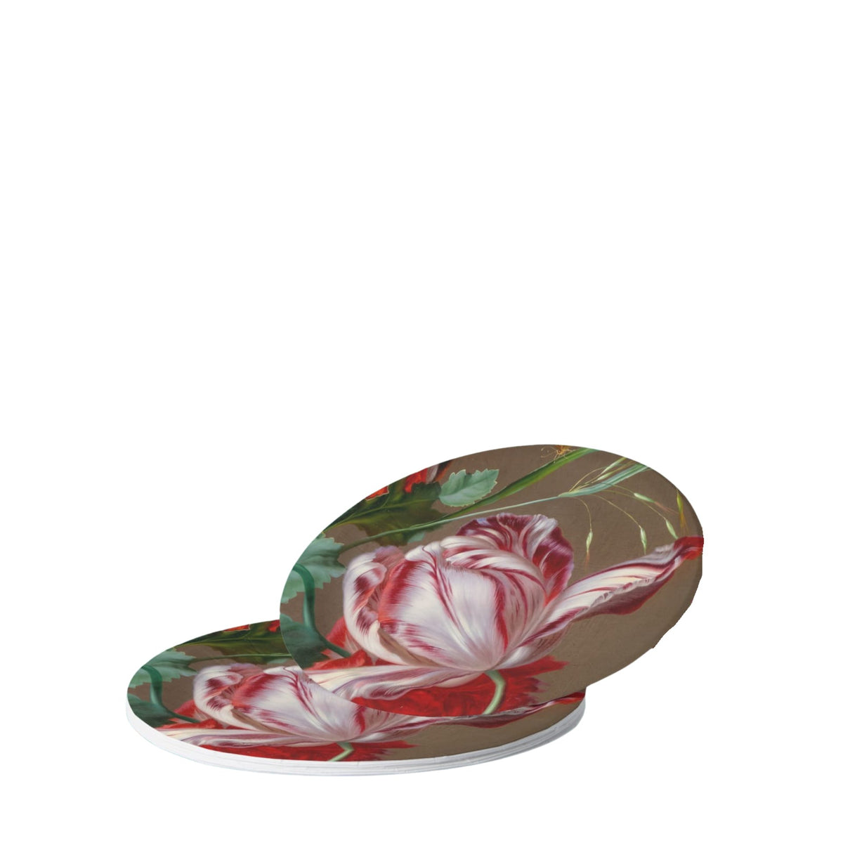 Vintage Voyagers France Noël La Tulipe Paper Plates