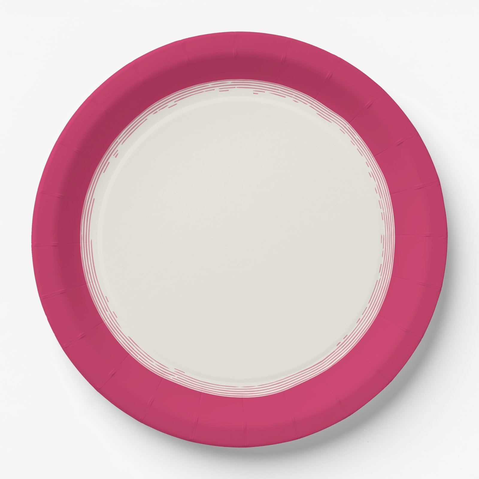 Les Classiques Hot Pink plate