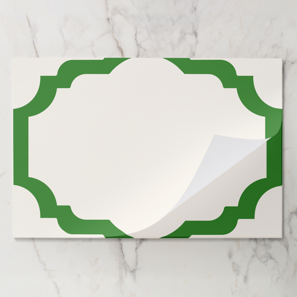 Les Classiques Kelly Scallop Paper Placemat