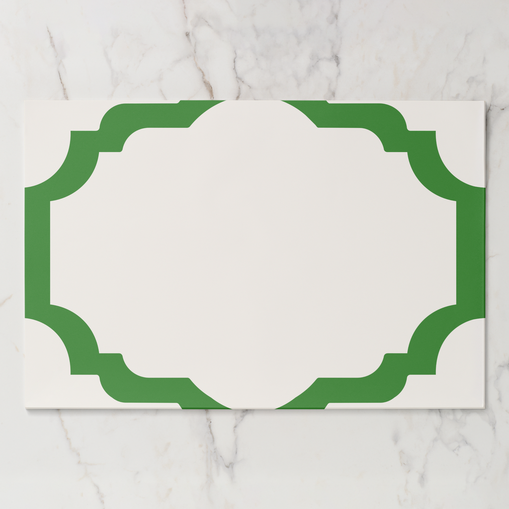 Les Classiques Kelly Scallop Paper Placemat