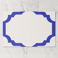 Les Classiques Lapis Scallop Paper Placemat