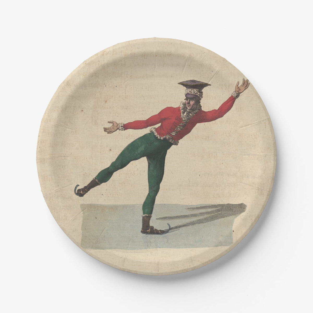 Vintage Voyagers France L'Élan Paper Party Plates