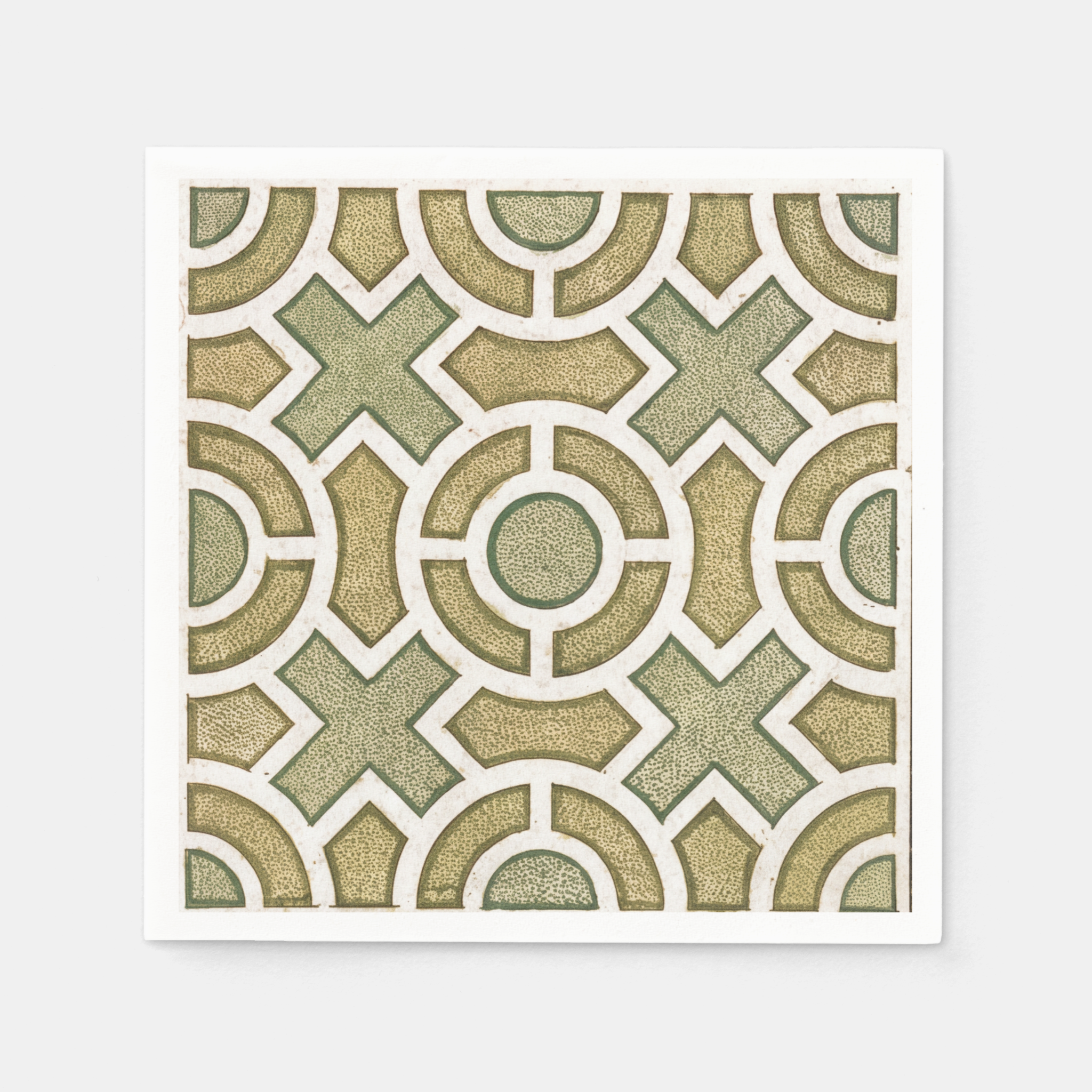 Quinconce luncheon napkin