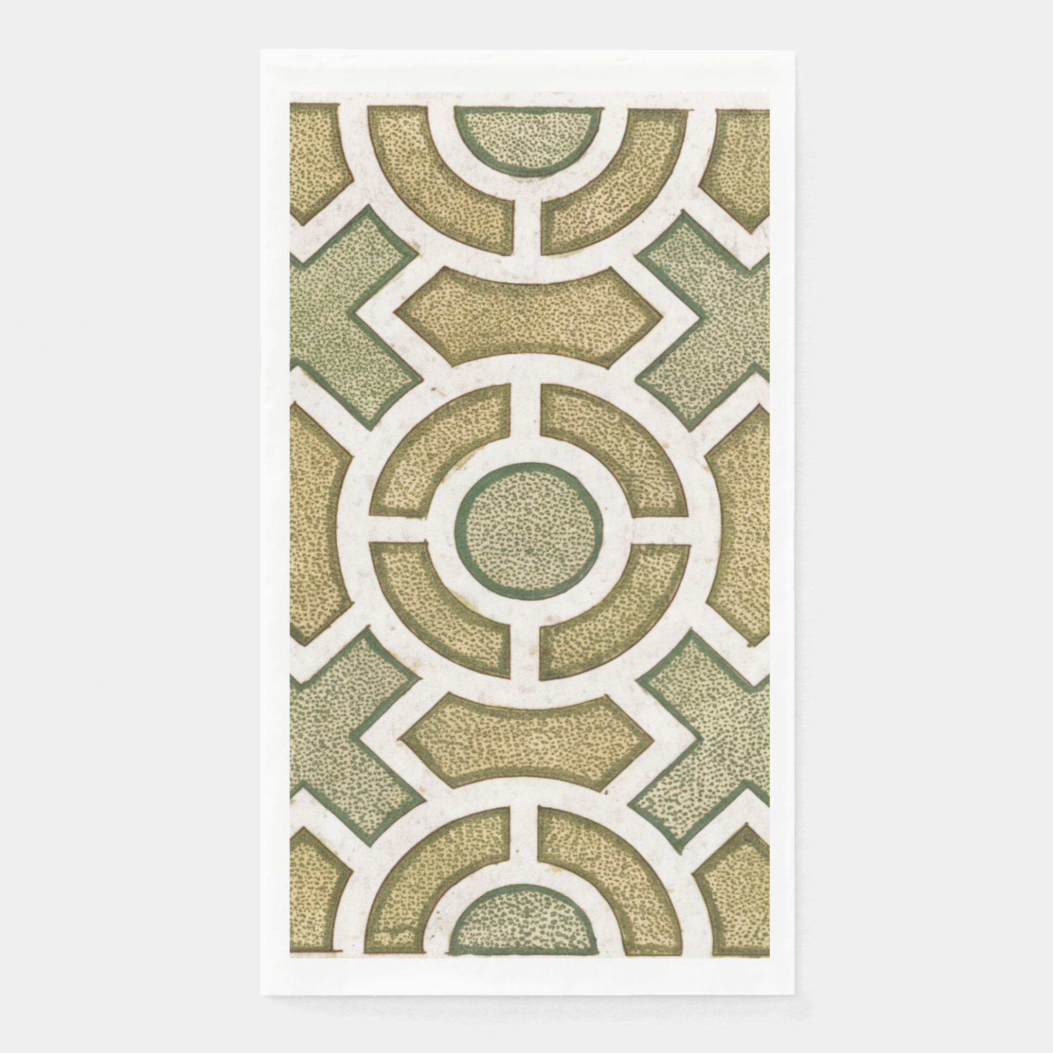Quinconce cocktail napkin
