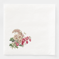 Les Fleurs Azalea dinner napkin
