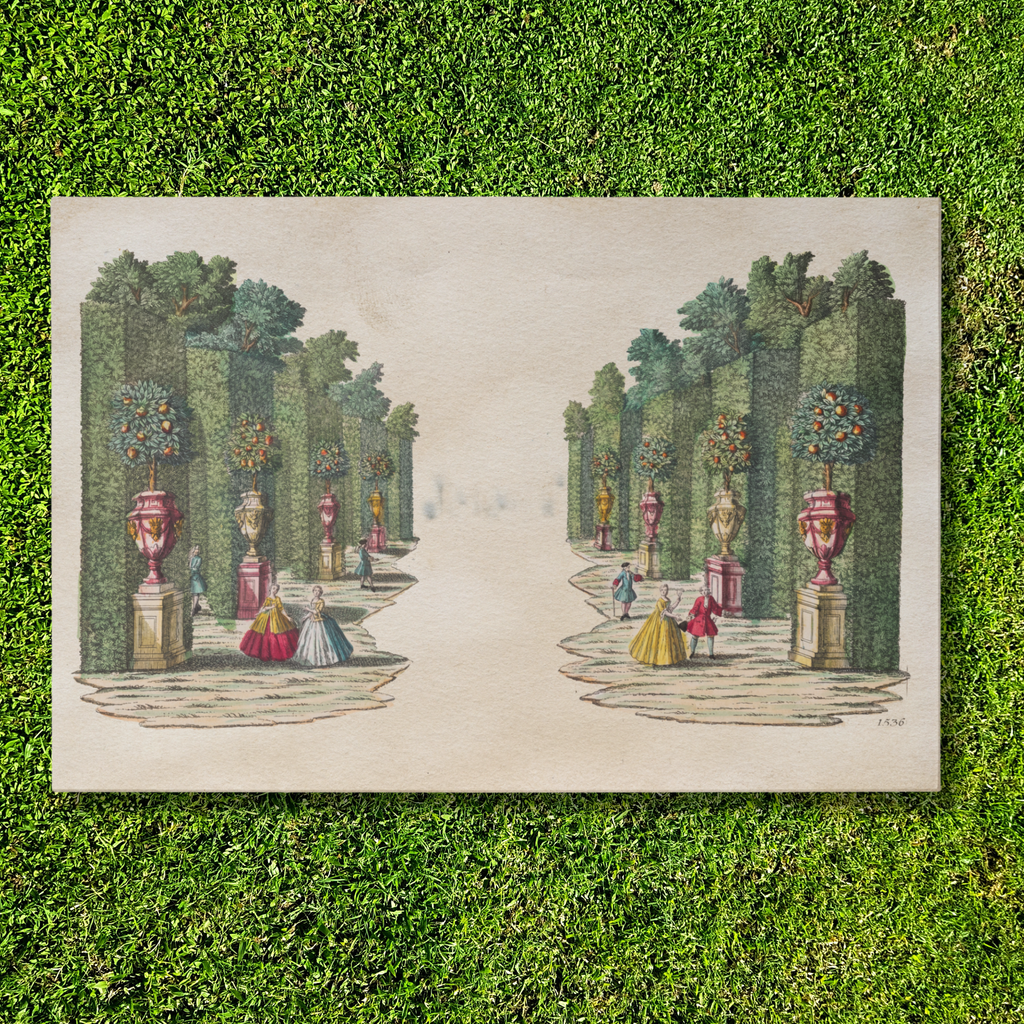 Tear Away Orange Grove Paper Party Placemat