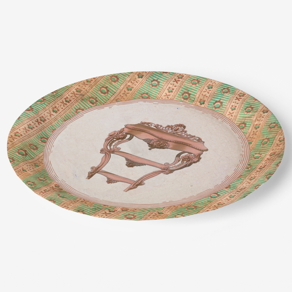 Fête du Thé Buffet Paper Plate