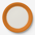 Les Classiques Orange plate