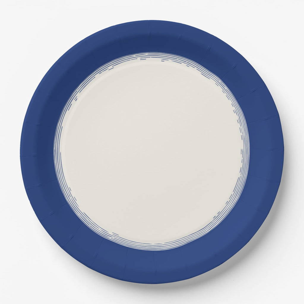 Les Classiques Peacock plate