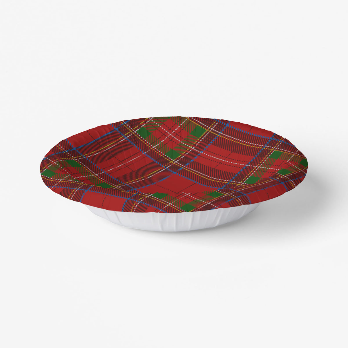 Vintage Voyagers France Noël Le Tartan Paper Bowl