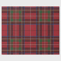 Noël Le Tartan table runner showing where the pattern repeats along the roll